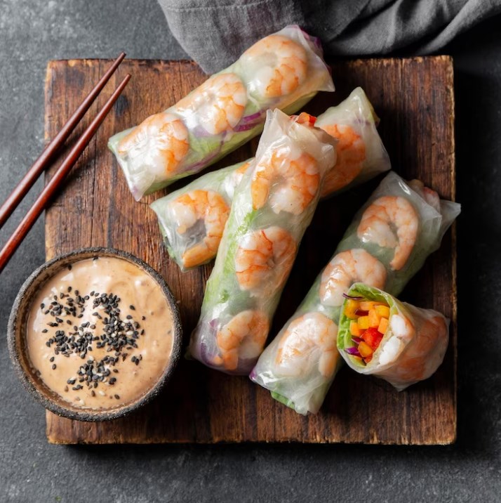 Nutritional Insights into Vietnamese Rice Paper Wraps